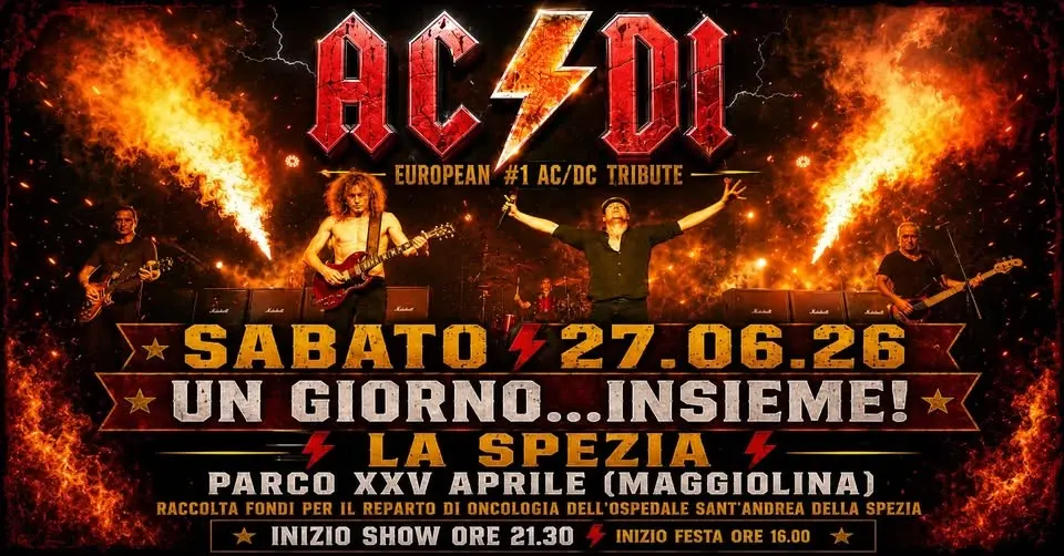 AC/DI – AC/DC Tribute Live | La Spezia – sab 27 Giugno