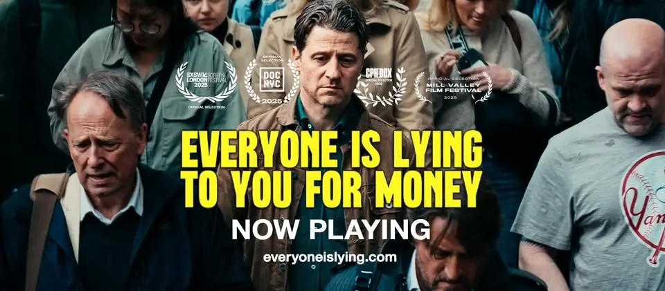 EVERYONE IS LYING TO YOU FOR MONEY | One Day Only at the Grand Illusion Cinema!