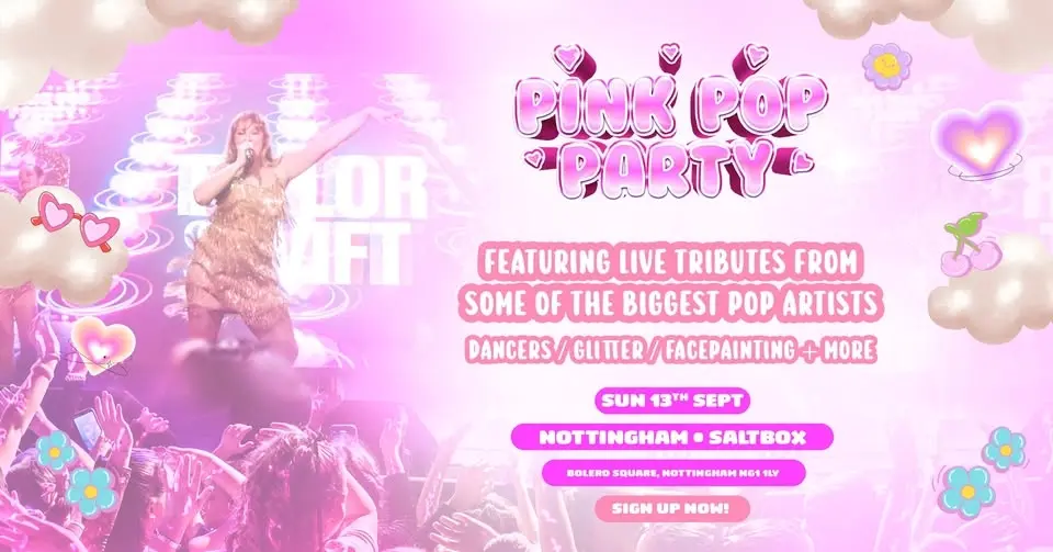 The Pink Pop Party Returns To Nottingham!