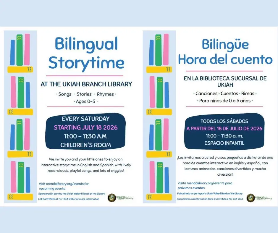 Bilingual Storytime - Starts July 18th!