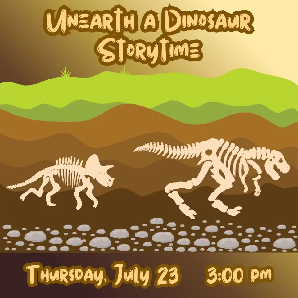 Unearth a Dinosaur Storytime