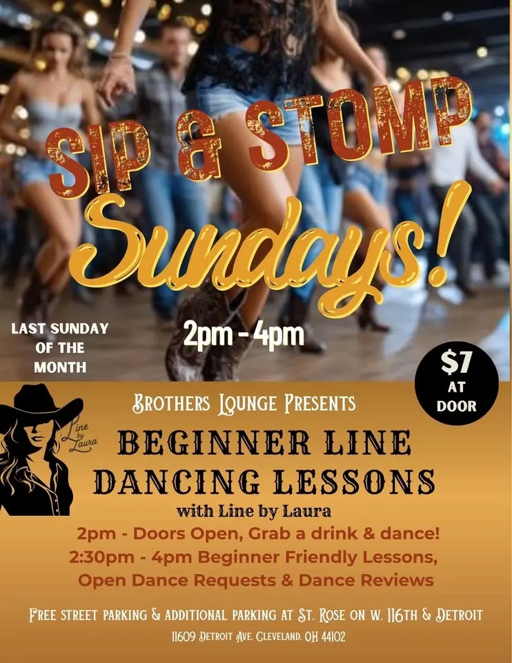 Sip & Stomp Sundays - Line Dancing Lessons