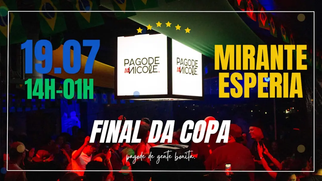 Pagode Da Nicole | Especial Final Da Copa