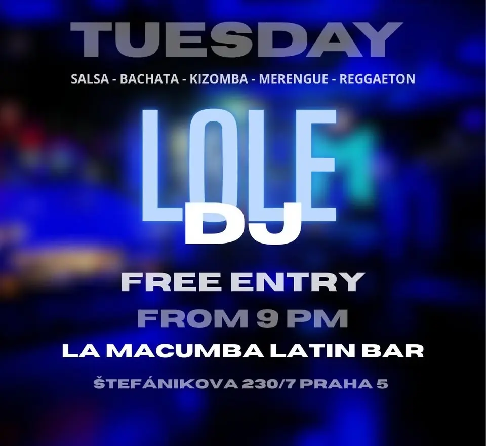 Tuesday Latin night | Free entry | DJ Lole đ„
