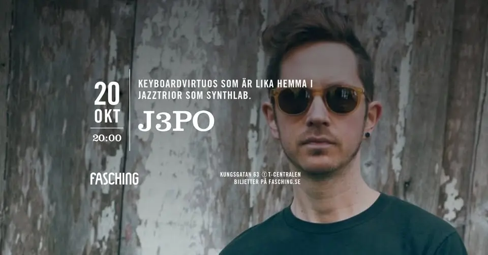 J3PO | Fasching, Stockholm
