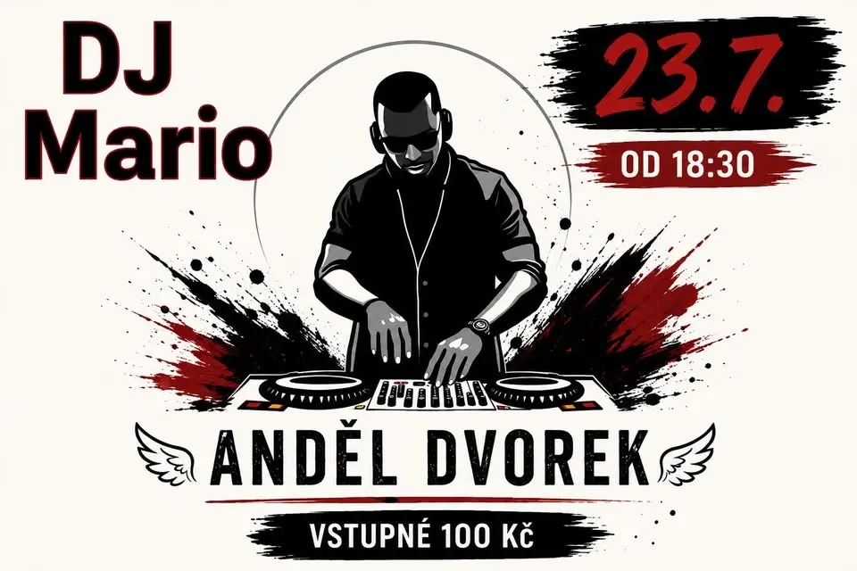 DJ Mario na Andělském dvorku