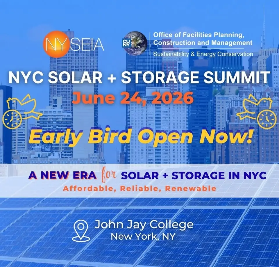 New York City Solar + Storage Summit