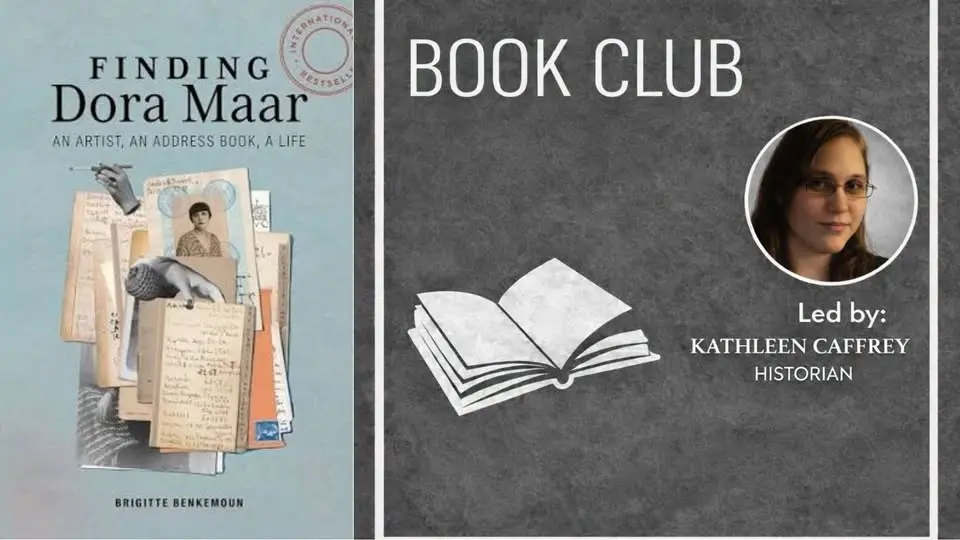 Dayton Society of Artists Book Club: "Finding Dora Maar:  An Artist, an Address Book, a Life"