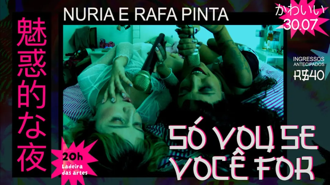 Só Vou Se Você For - Rafa Pinta E Nuria Ao Vivo