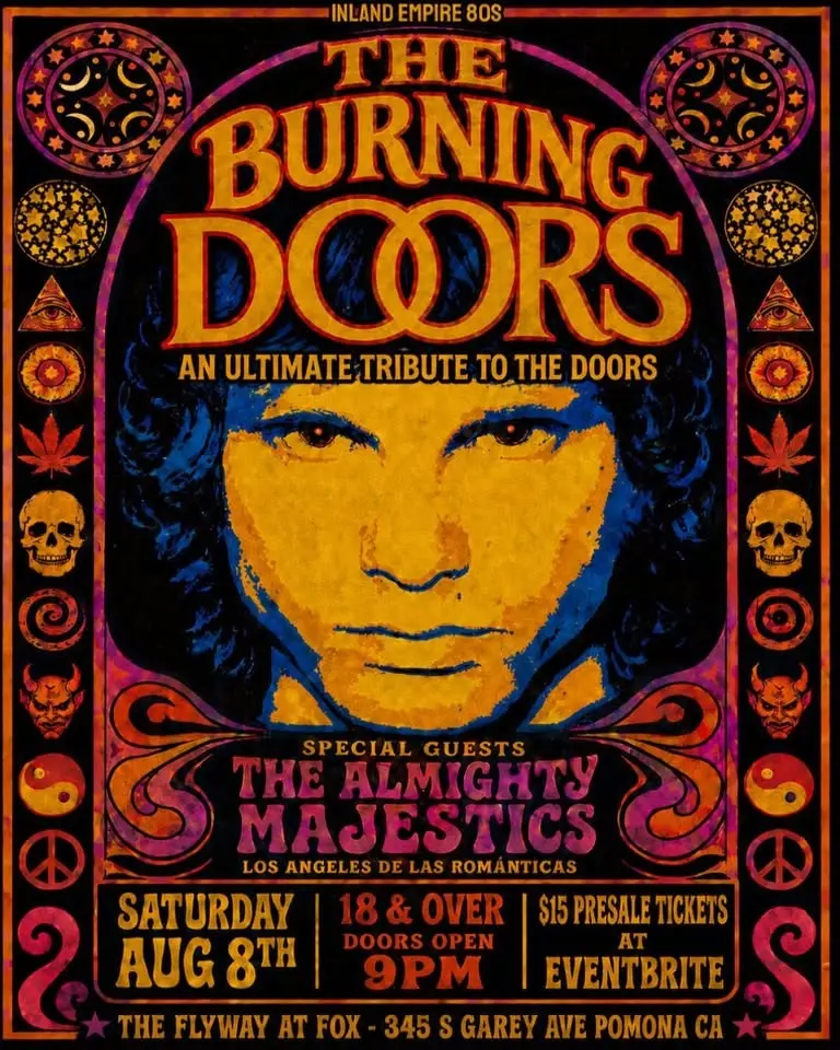 The Burning Doors @ The Flyway at The Fox Theater in Pomona