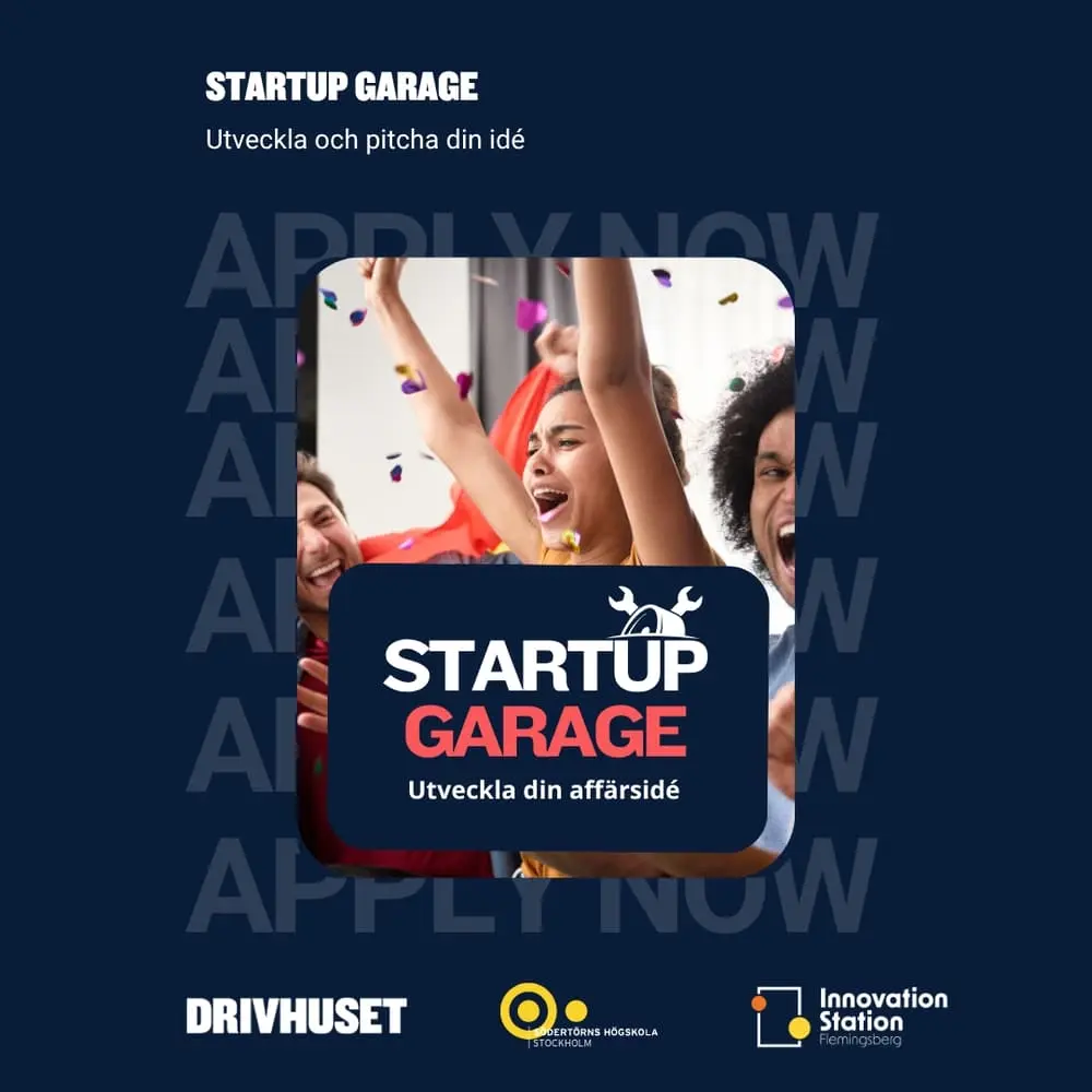 Startup Garage - Utveckla och pitcha din idé