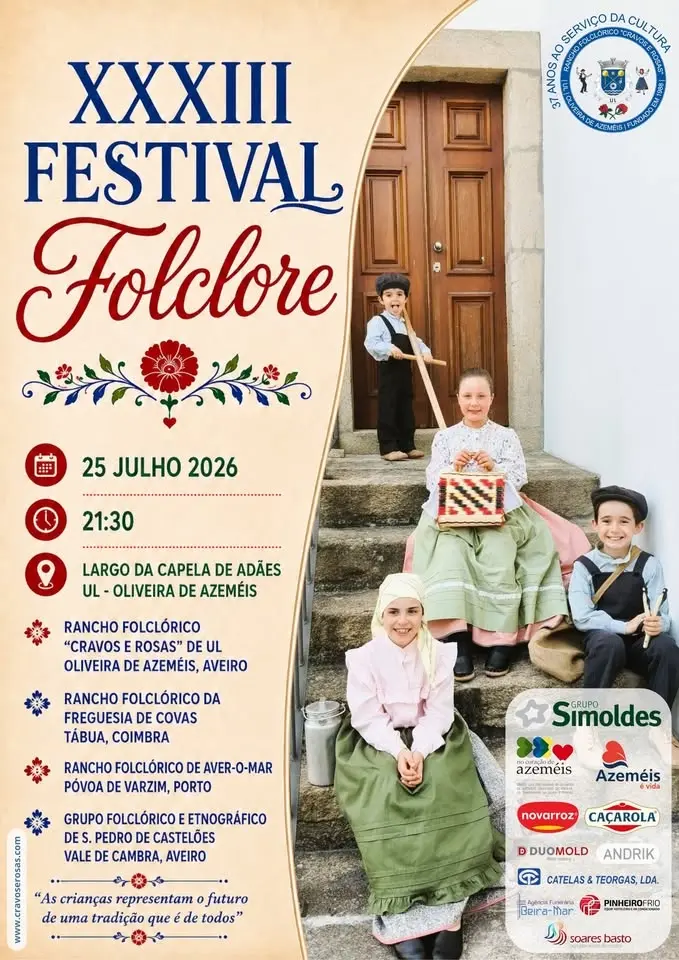 XXXIII Festival de Folclore - Adães - UL - Oliveira de Azeméis