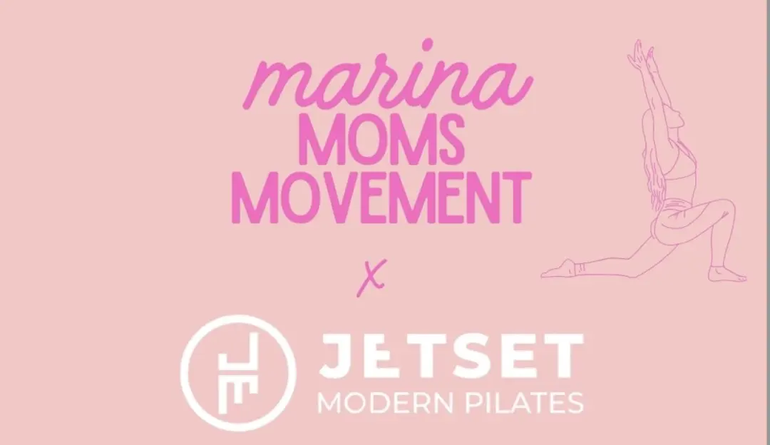 Marina Moms Movement workout class by Jetset Pilates