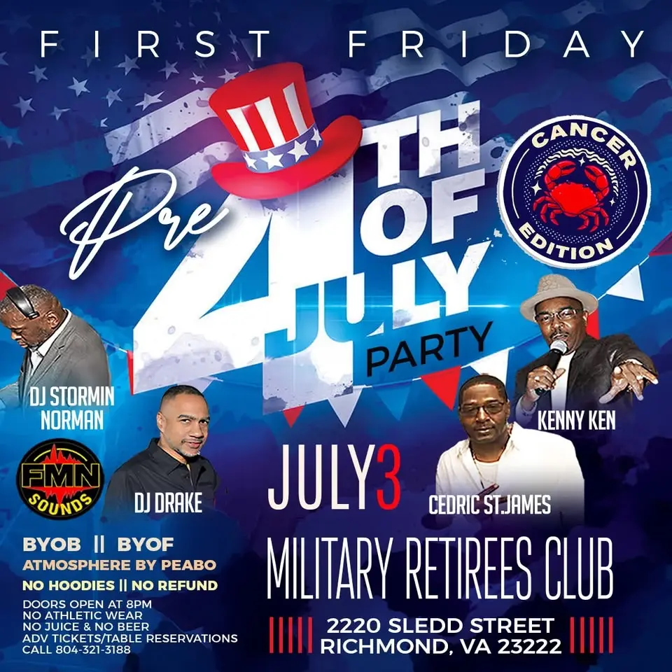 1ST FRIDAYS PRE 4TH OF JULY PARTY 