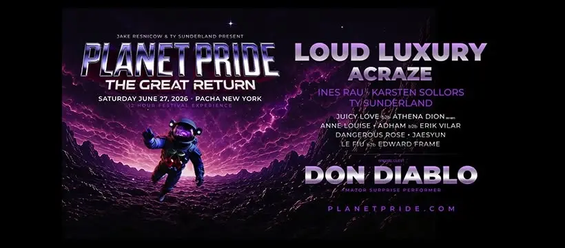 Loud Luxury at Pacha NYC -Planet Pride 2026