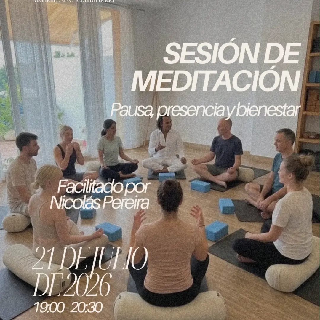 Sesión de meditación: Pausa, presencia y bienestar