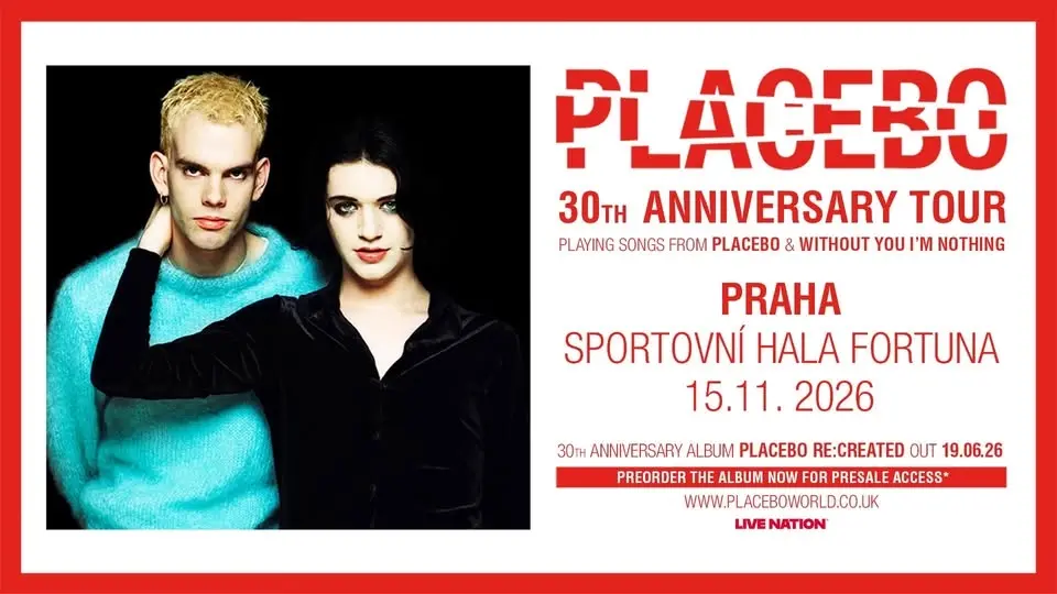PLACEBO: 30тн ANNIVERSARY TOUR | Praha