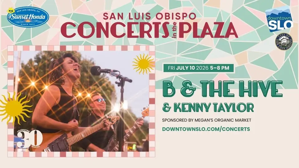B & The Hive & Kenny Taylor at Concerts in the Plaza
