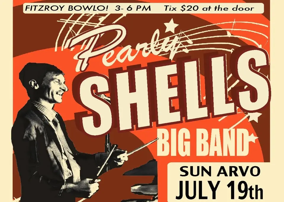 Pearly Shells big band at the Fitzroy Bowlo