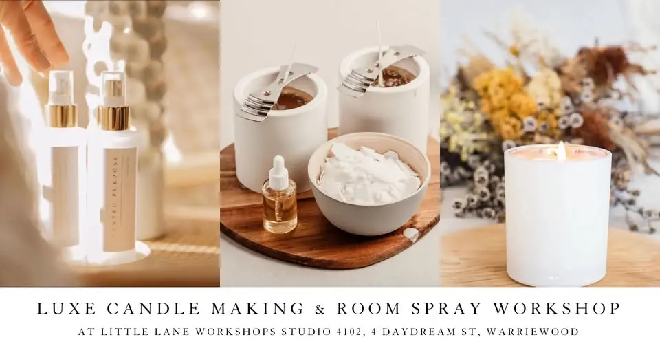 CANDLE MAKING & ROOM SPRAY WORKSHOP