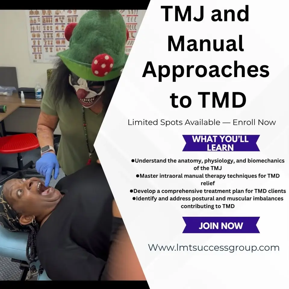 TMJ and Manual Approaches to TMD - Las Vegas Success School 