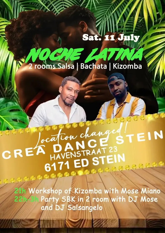 NOCHE LATINA #Sat. 11 July 2026 #Crea Dance Stein