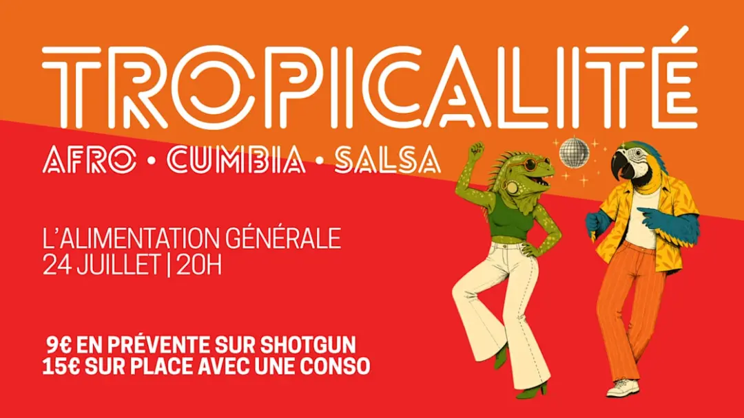 Tropicalité Afro-Cumbia-Salsa
