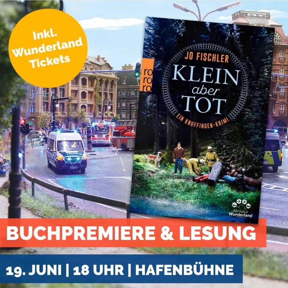 Buchpremiere & Lesung „Klein aber tot“