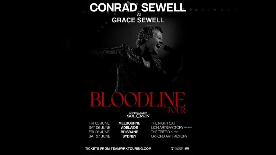 Conrad Sewell - 'Bloodline Tour' | Sydney