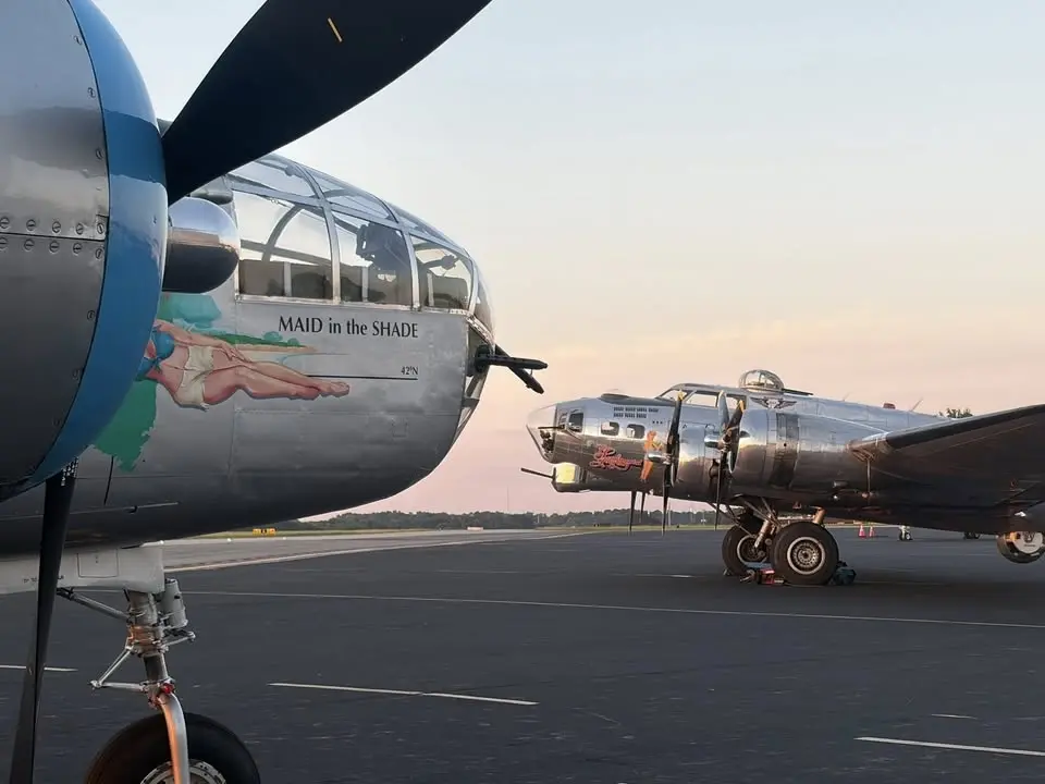 Ride the B-25 or B-17 in Wichita, KS