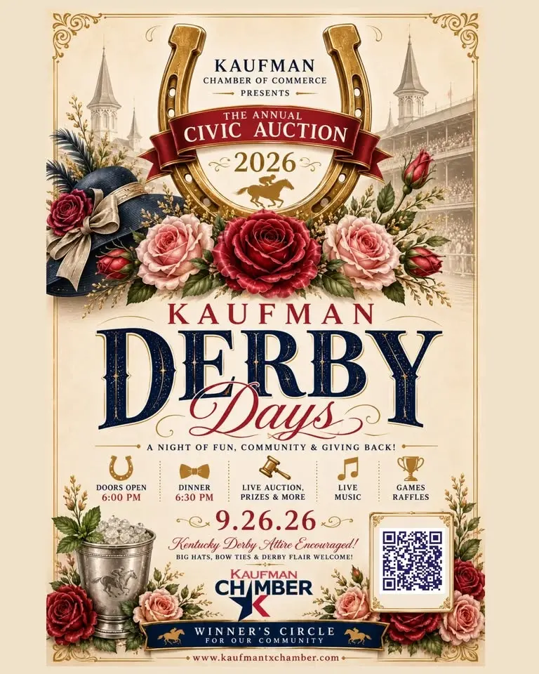 Annual Civic Auction-Kaufman Derby Days
