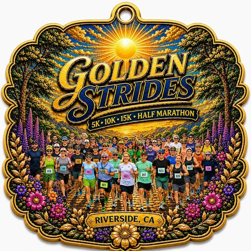 Golden Strides 5k, 10k, 15k, Half Marathon