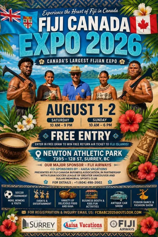 🇫🇯🇨🇦FIJI CANADA EXPO 2026