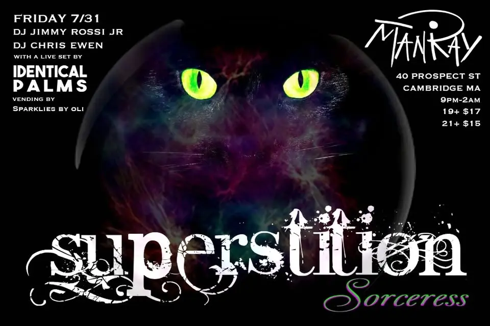 SUPERSTITION: SORCERESS W/ IDENTICAL PALMS LIVE
