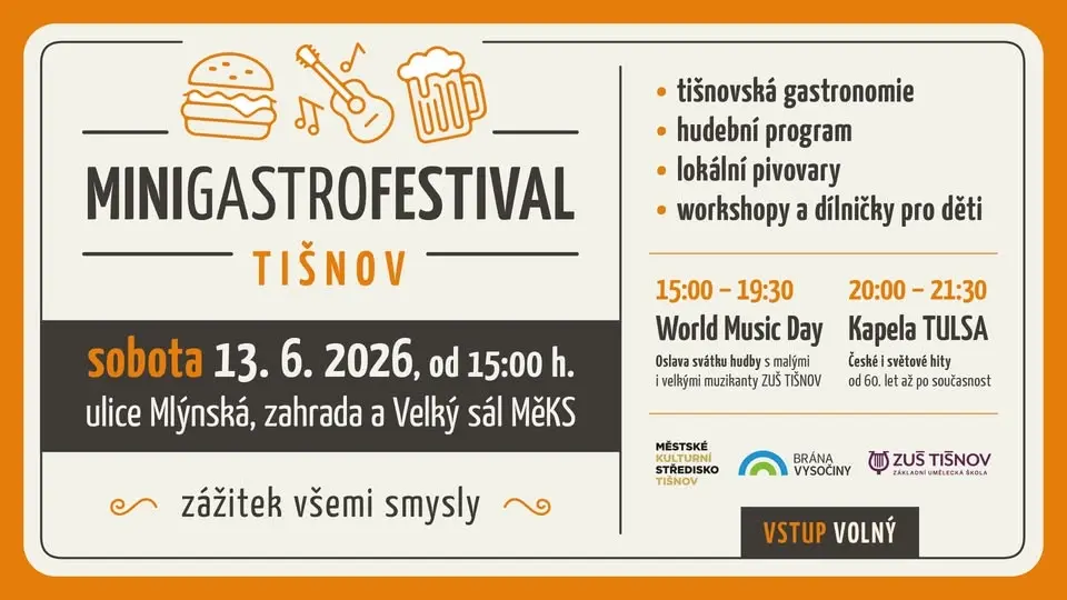 MINI GASTRO FESTIVAL Tišnov