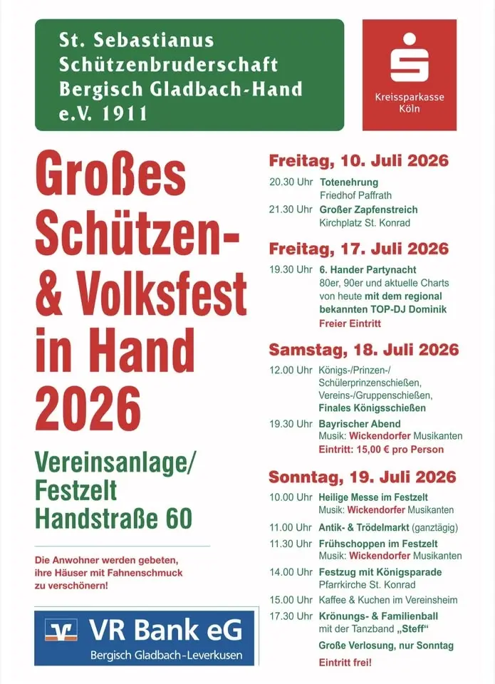 Hander Schützen- und Volksfest