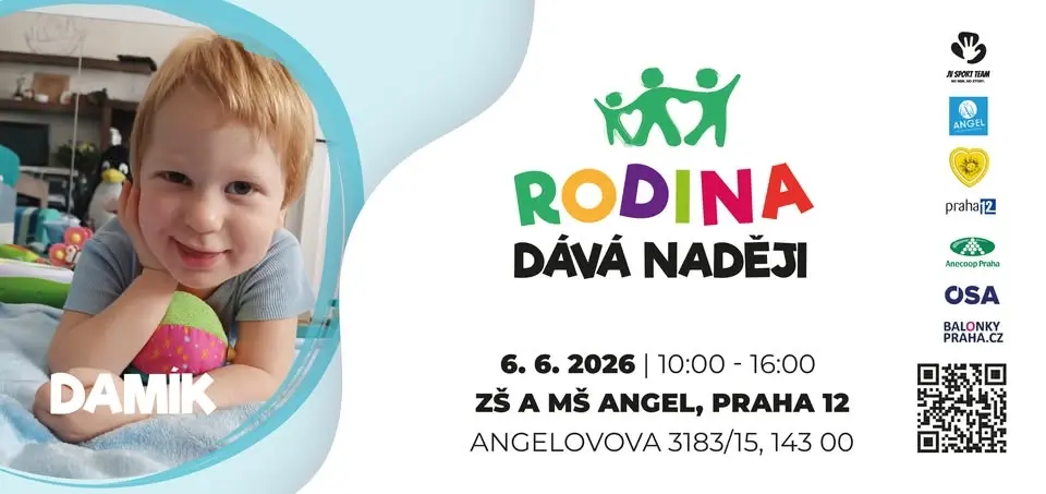 Rodina dává naději - charitativní akce Damík