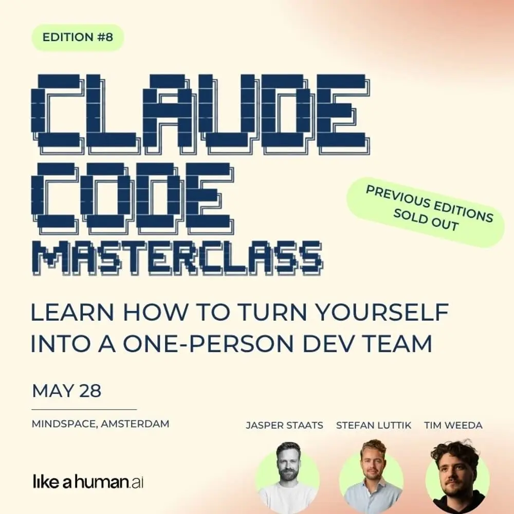 Claude Code Masterclass: Learn How To Turn Yourself Into a One-Person Dev Team
