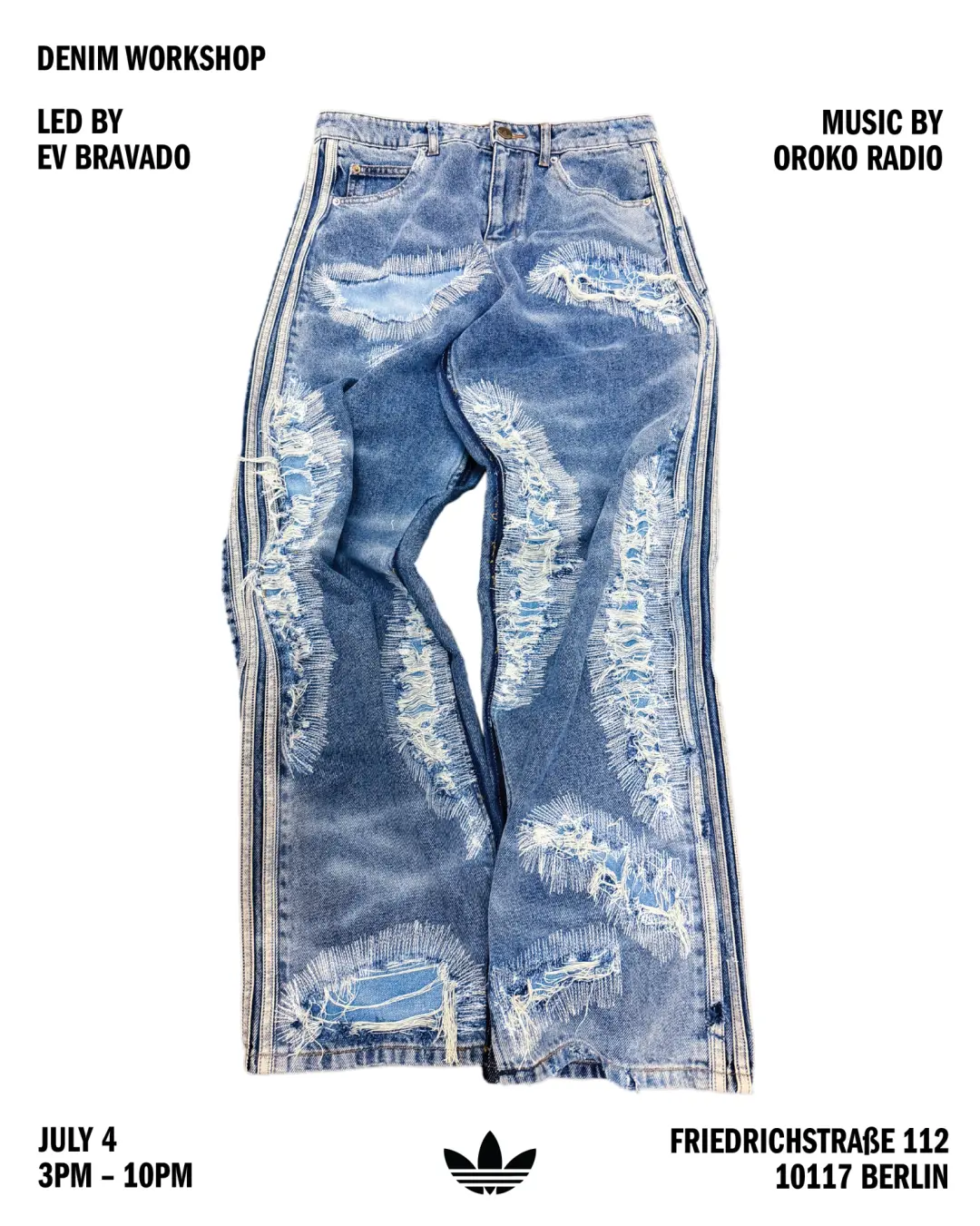 Adidas Denim Workshop by Ev Bravado