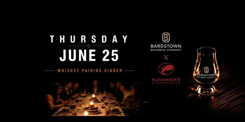 Bardstown Bourbon Dinner at Alexander's Steakhouse