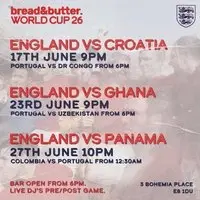 England vs Ghana @ Bread and Butter Arch