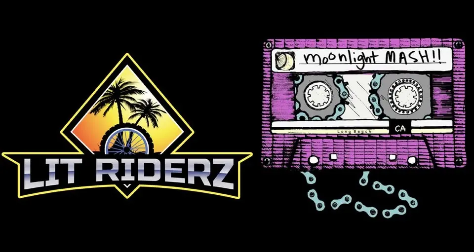 Lit Riderz ride with Moonlight Mash (Summer Camp Ride)