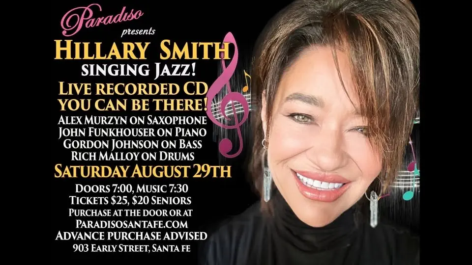 Hillary Smith Singing Jazz - LIVE CD Recording happening