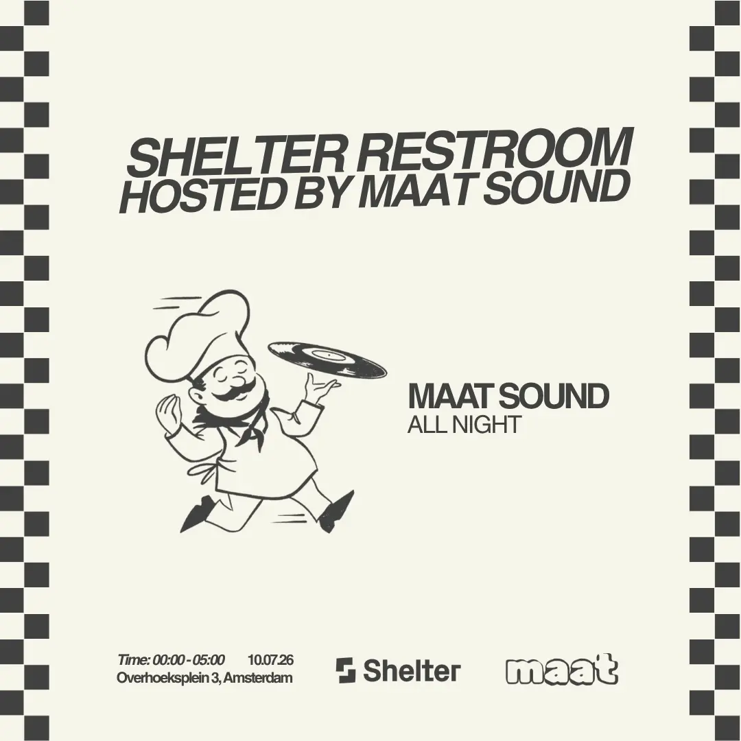Restroom hosted by Maat Sound