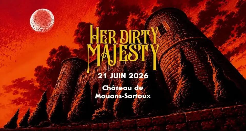 Concert Rock: Her Dirty Majesty au Château de Mouans Sartoux