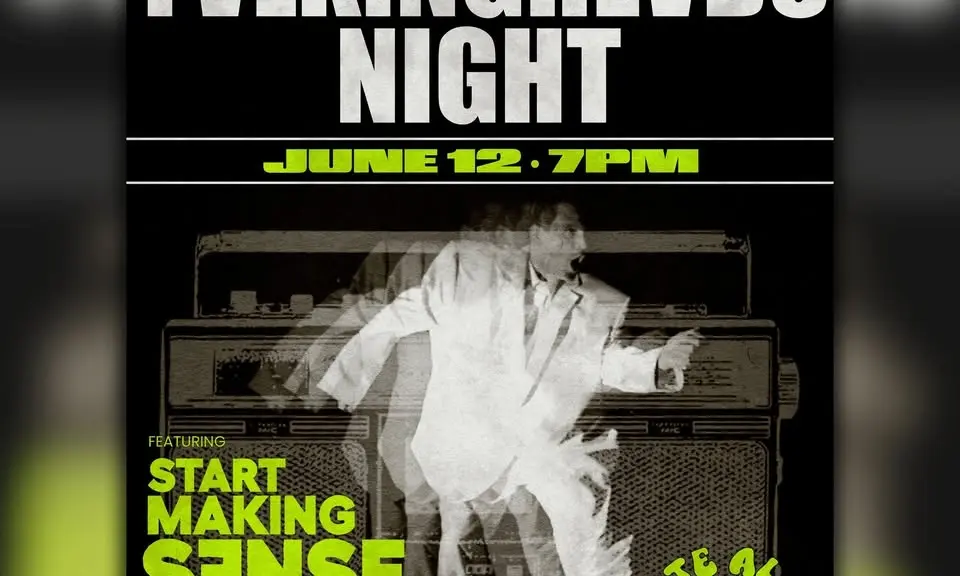 Talking Heads Night w/ Start Making Sense(LIVE) (skate)
