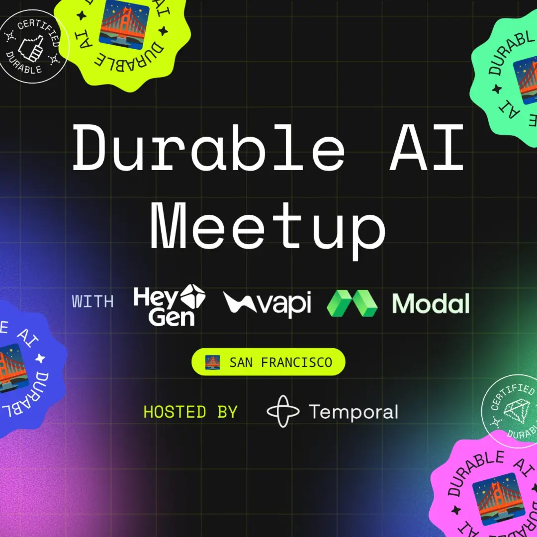 Durable Multimodal AI Meetup with HeyGen, Vapi, and Modal