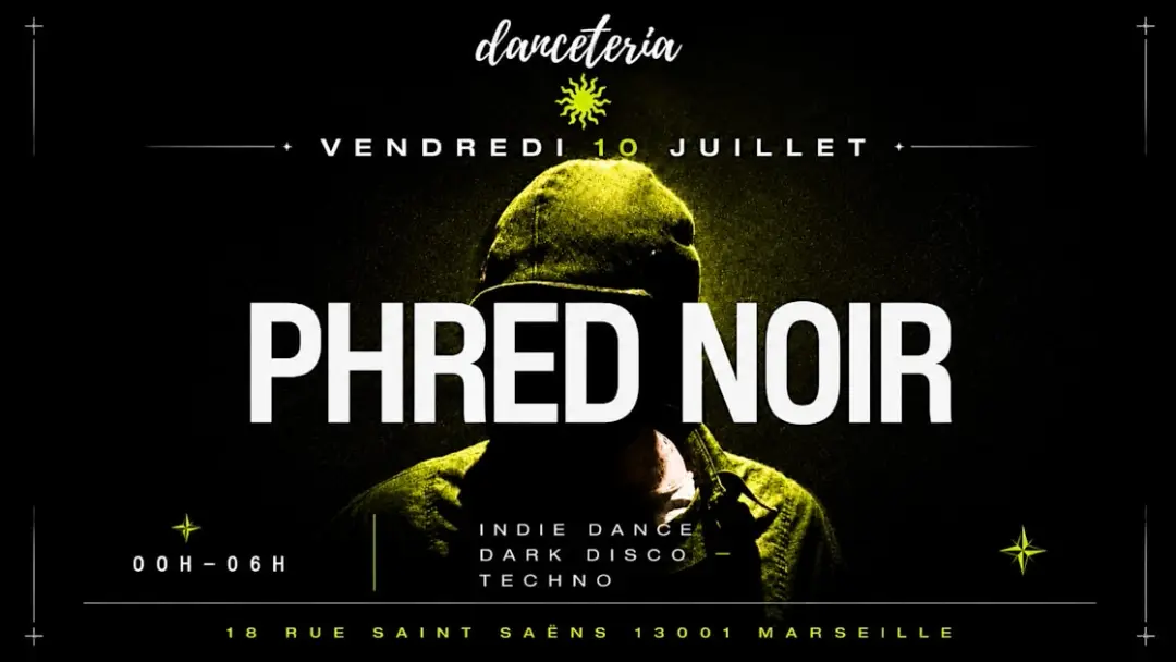 Phred Noir (La Dame Noir) @ Danceteria