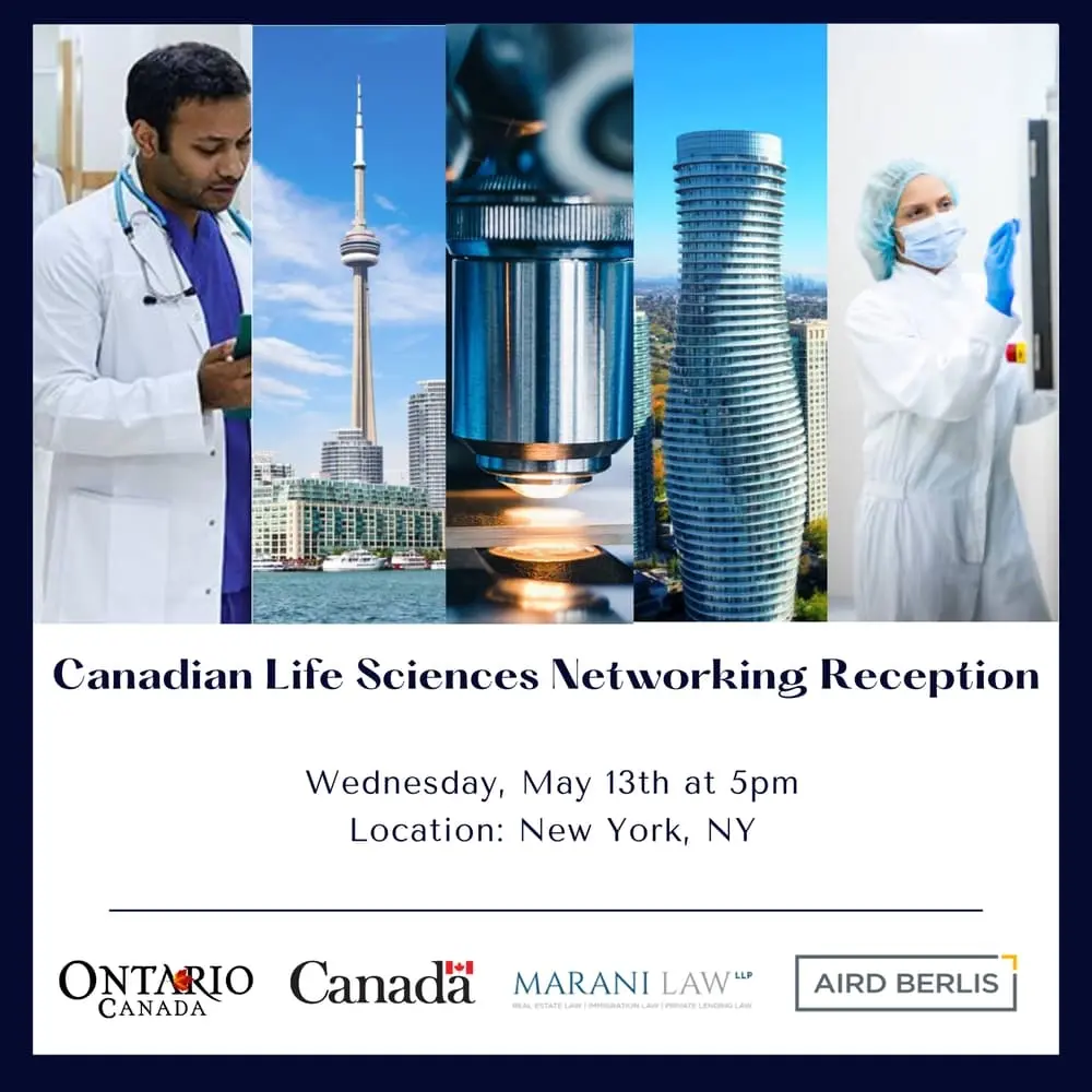 Canadian Life Sciences Networking Reception