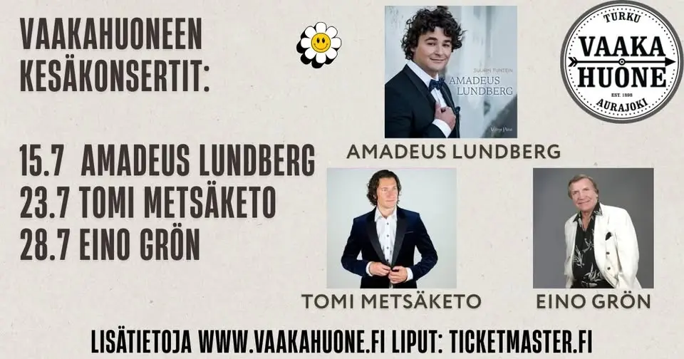 Kesäkonsertti Eino Grön
